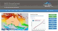 Desktop Screenshot of oceancurrent.imos.org.au