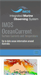 Mobile Screenshot of oceancurrent.imos.org.au