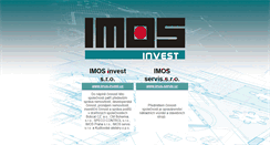 Desktop Screenshot of imos.cz