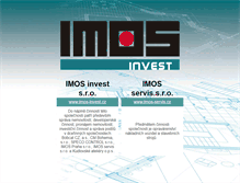 Tablet Screenshot of imos.cz